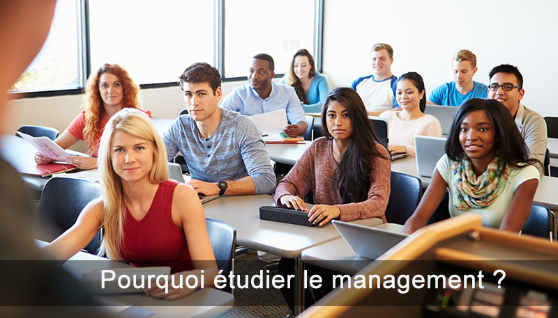 Pourquoi étudier le management ?