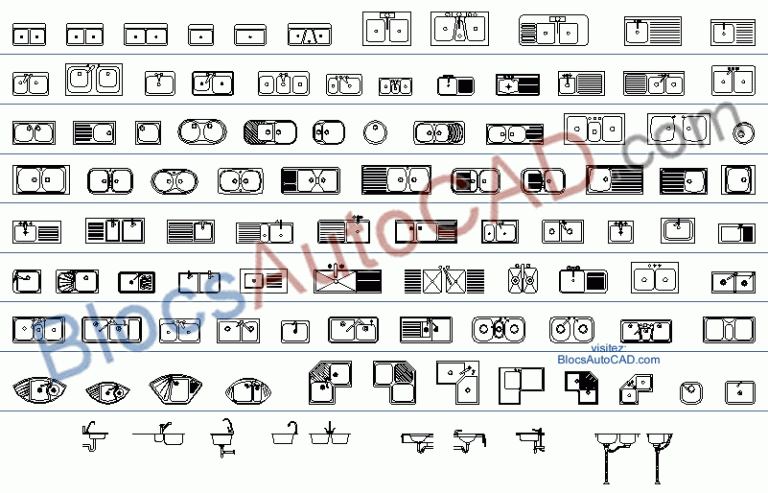 EVIERS (BLOCS AUTOCAD DWG)